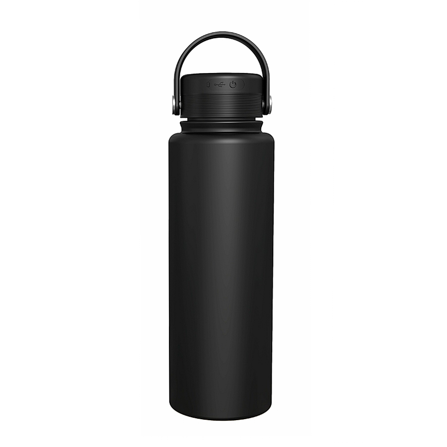 ArticFire Wireless Bluetooth Speaker Cap 40oz Stainless Steel Vacuum Bottle 9