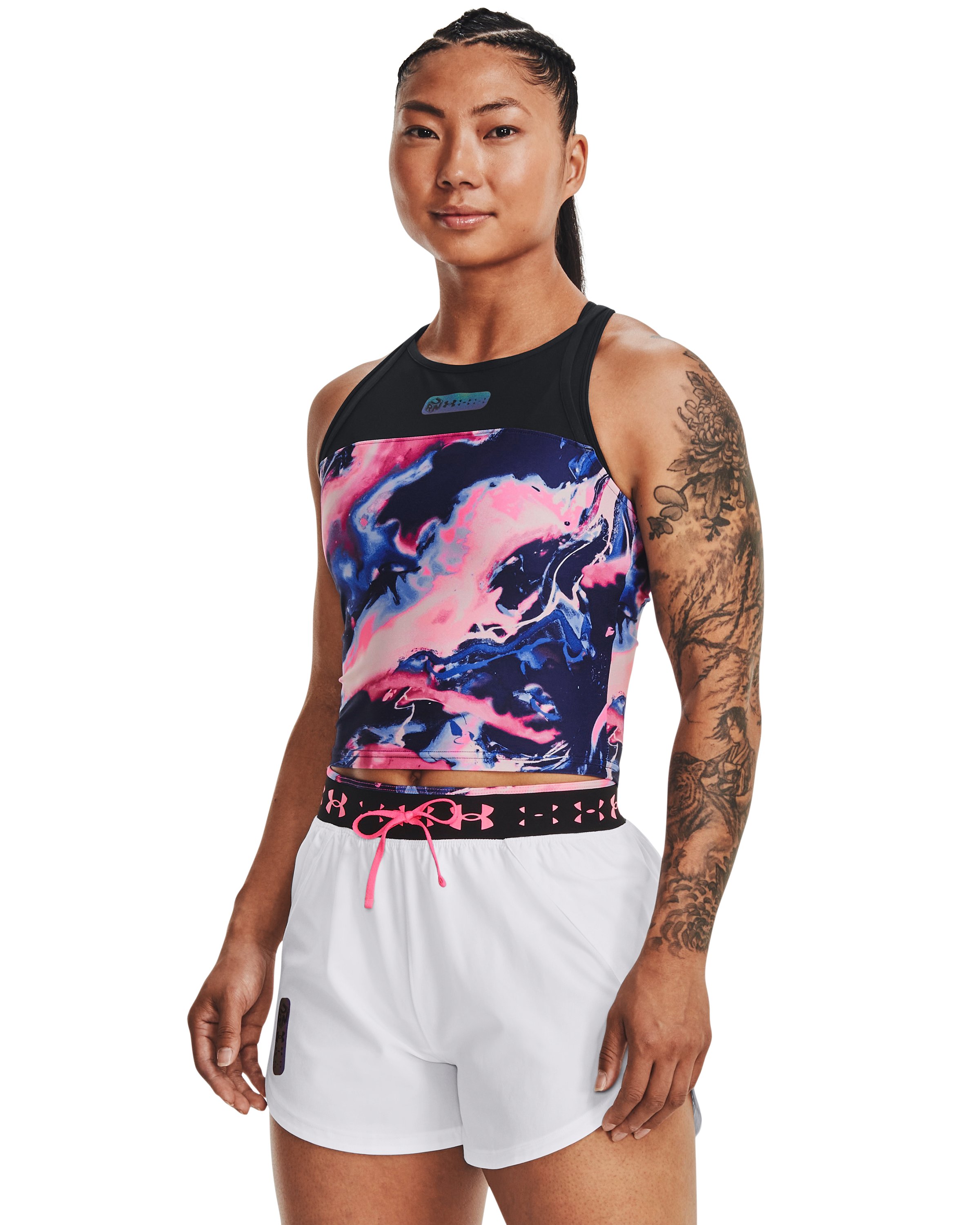 Women's UA Run Anywhere Crop Tank 2