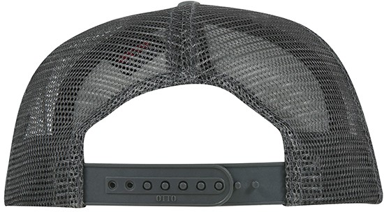 OTTO CAP "OTTO SNAP" 5 Panel Mid Profile Mesh Back Trucker Snapback Hat 17