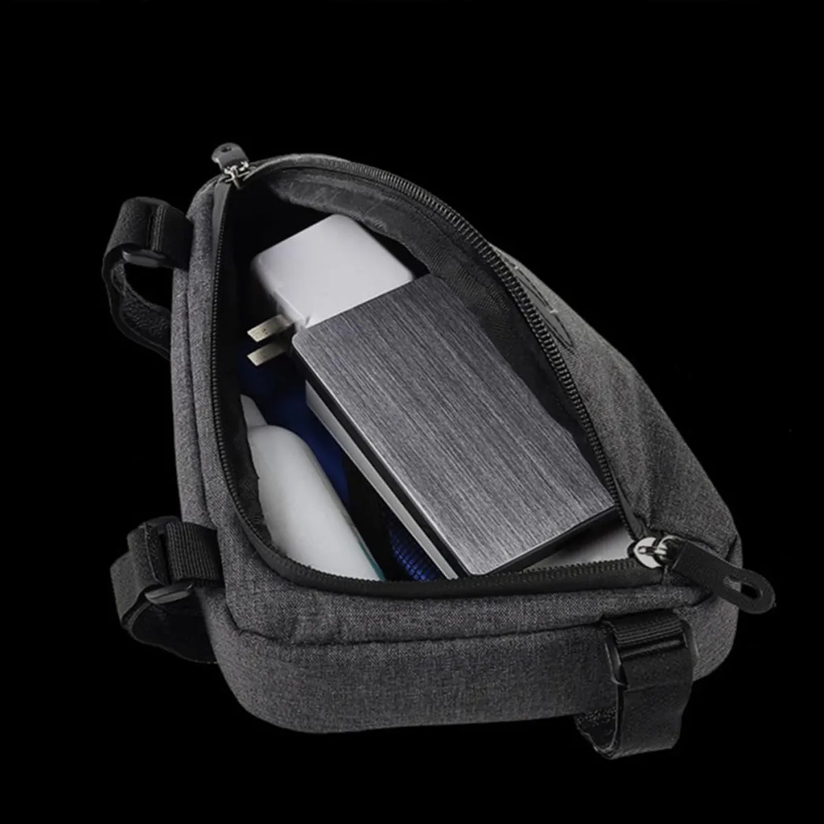 Premium Reflective Triangle Waterproof Bicycle Frame Bag 3