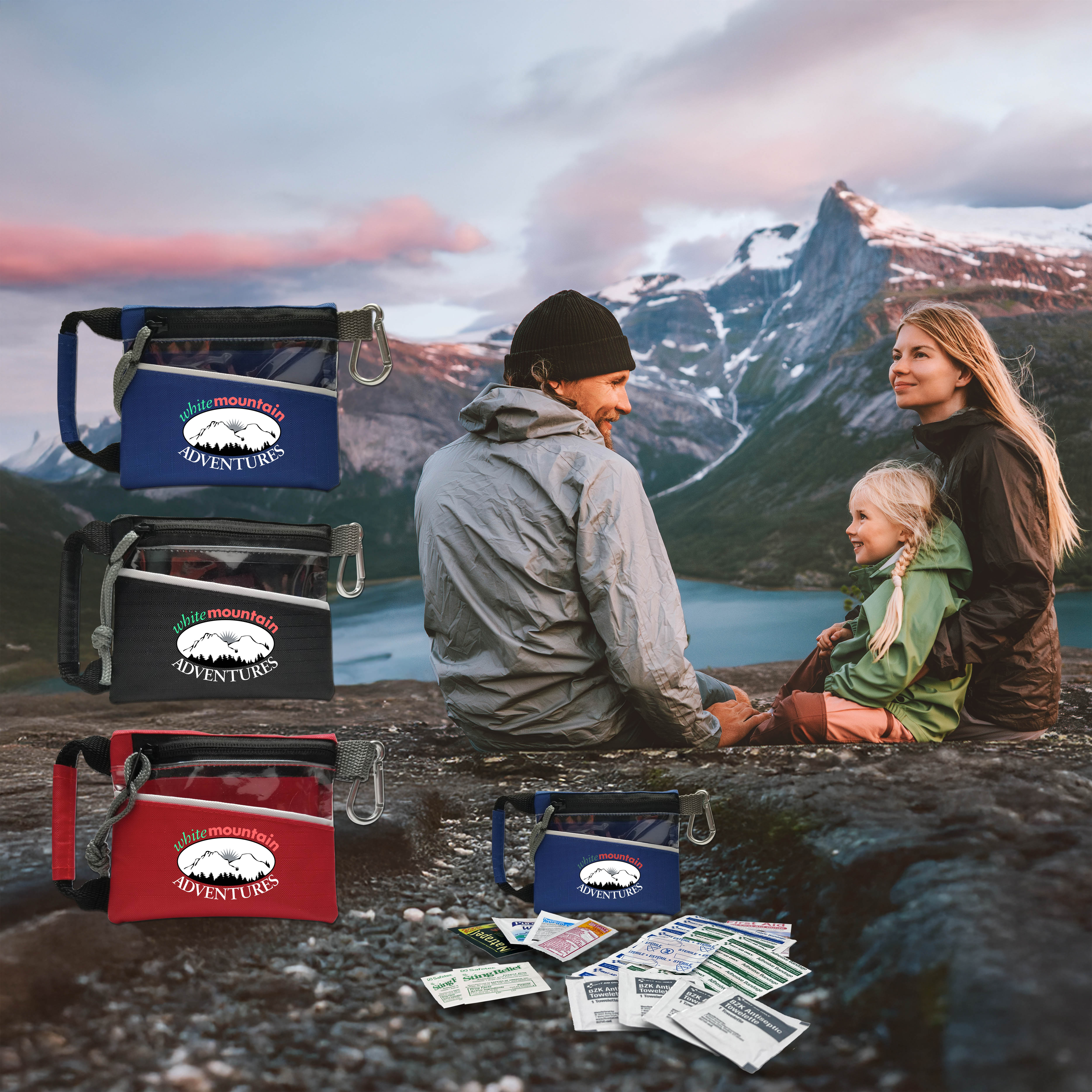 Day Trip Mini Adventure First Aid Kit 9