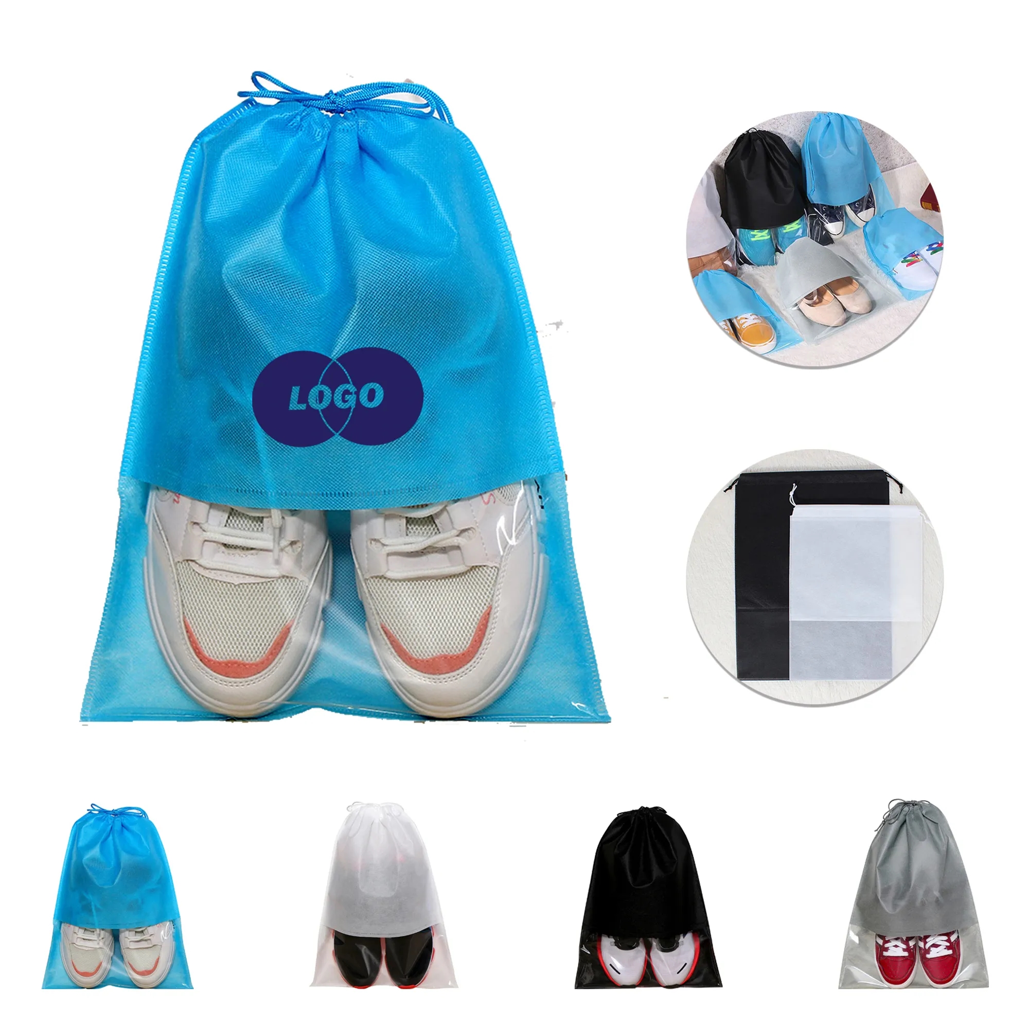 Drawstring Shoe Bag