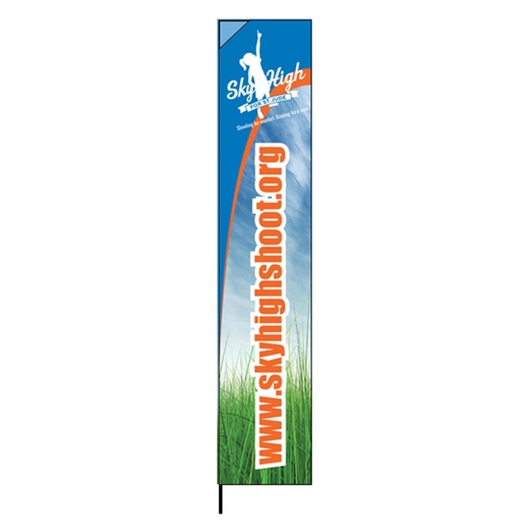 17ft Advertising Flags with Ground Stake 1