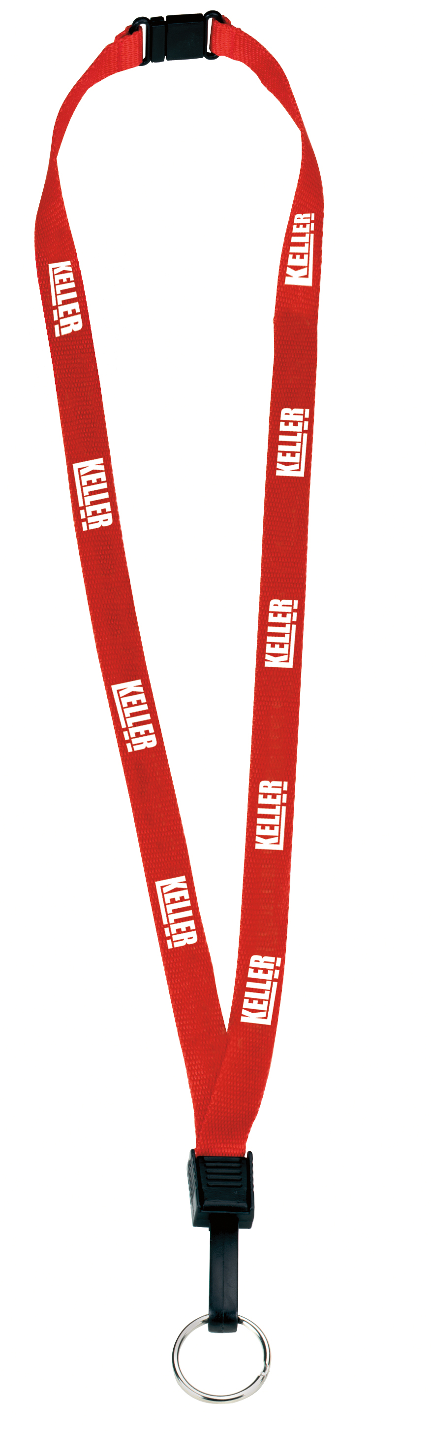 1/2" Breakaway Lanyard with Key Ring 3