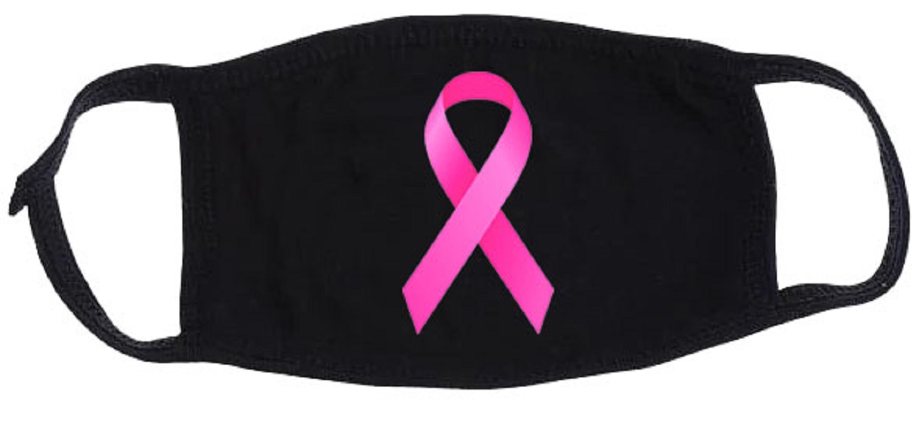 Breast Cancer Awareness 3-Ply Cotton Face Masks 2