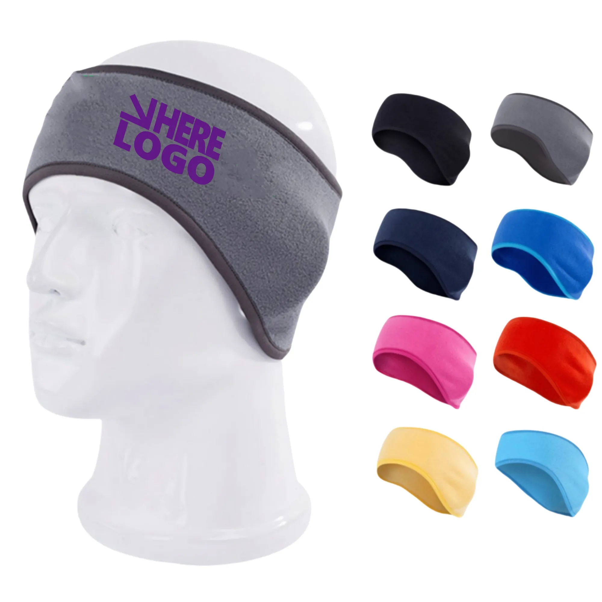 Fleece Ear Warmer Bands 6