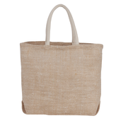Herringbone Jute Tote 24