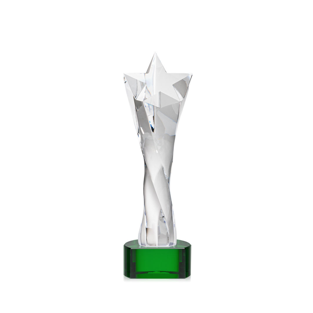 Arlington Star Award on Paragon Base - Green 9