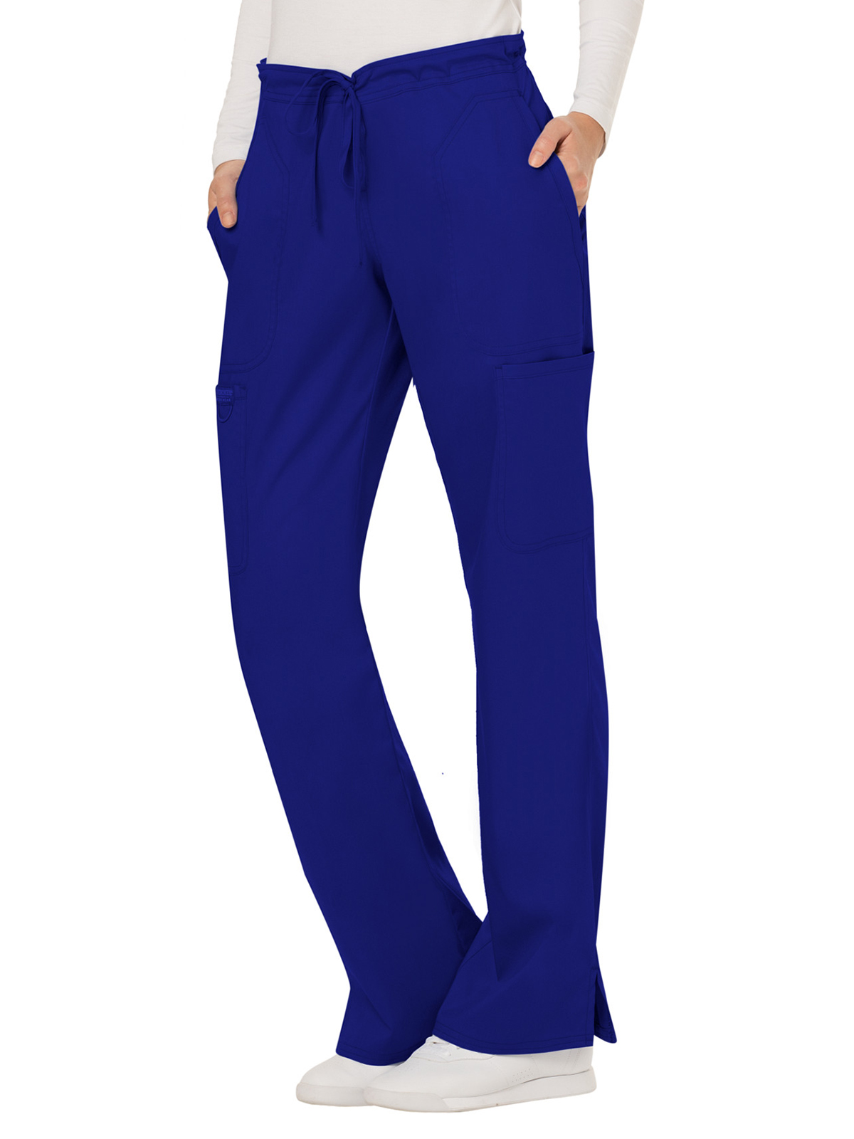 Cherokee - Workwear Revolution - Women's 5-Pocket Mid Rise Drawstring Pant 36