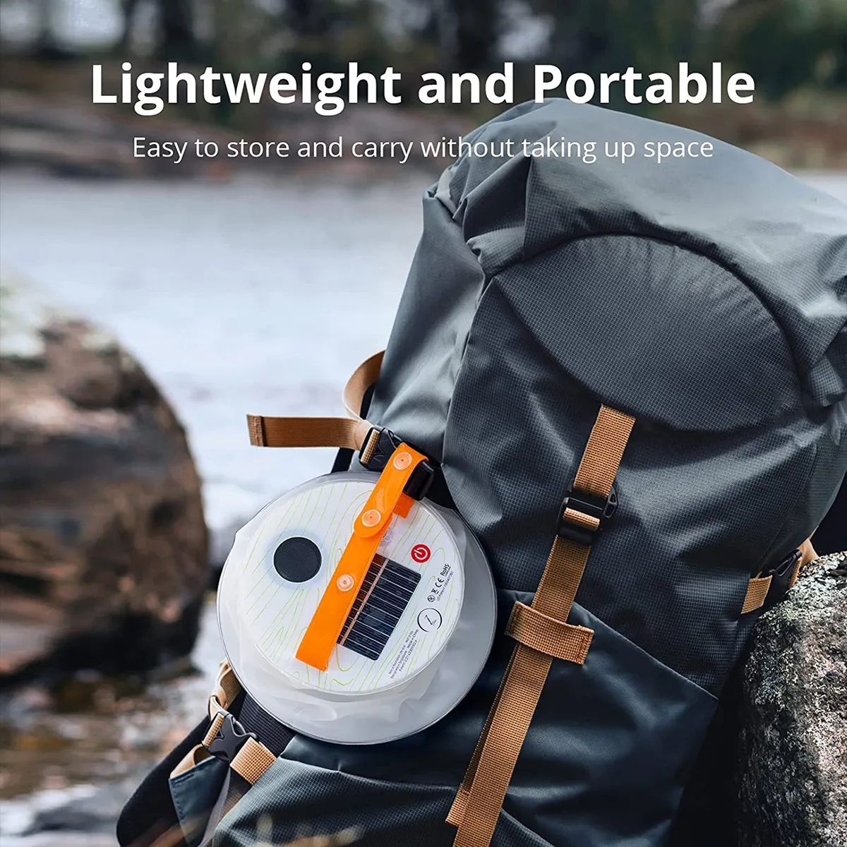 USB Solar Inflatable Waterproof Light With Bluetooth Speaker 6