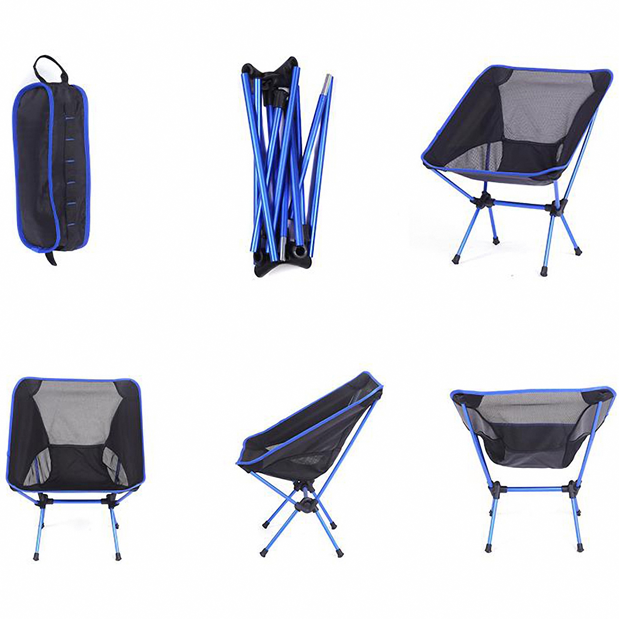 Portable Folding Outdoor Camping Chair with Carry Bag 5