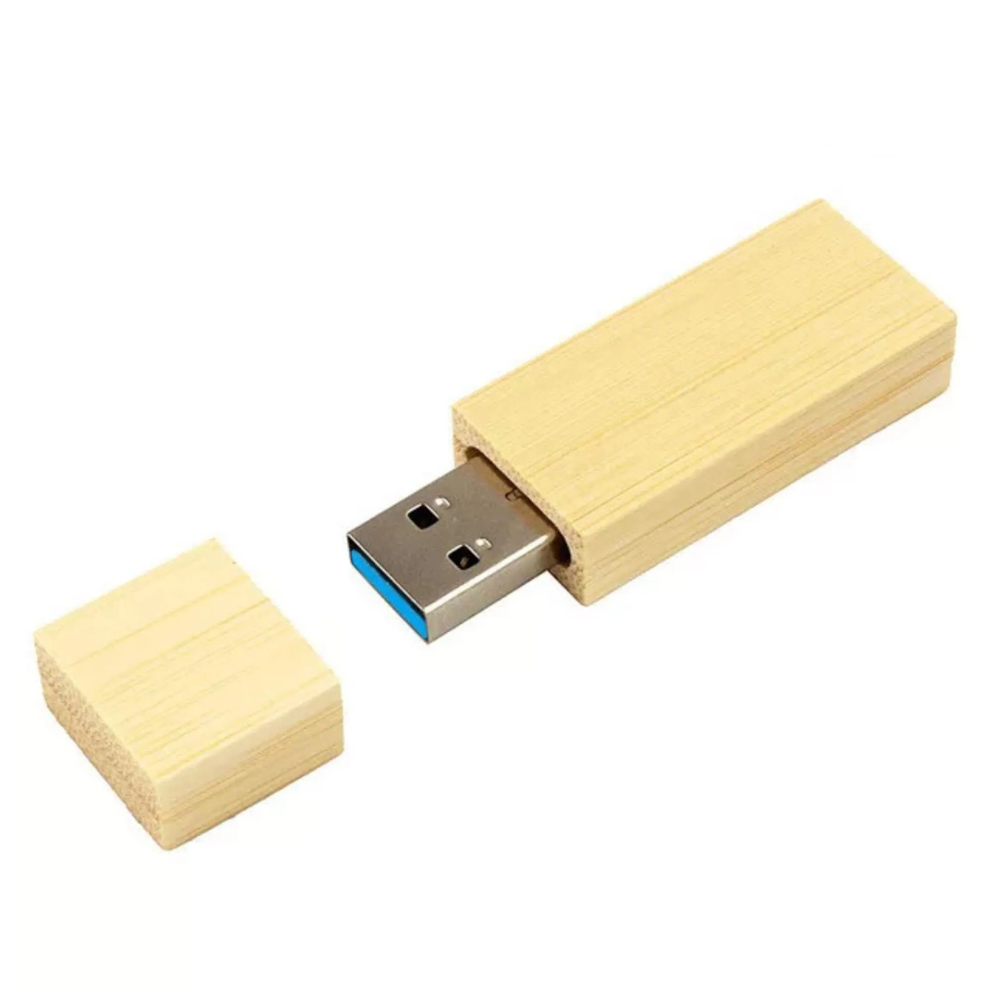 32GB High-Speed Bamboo Wooden USB 3.0 Flash Drive 7