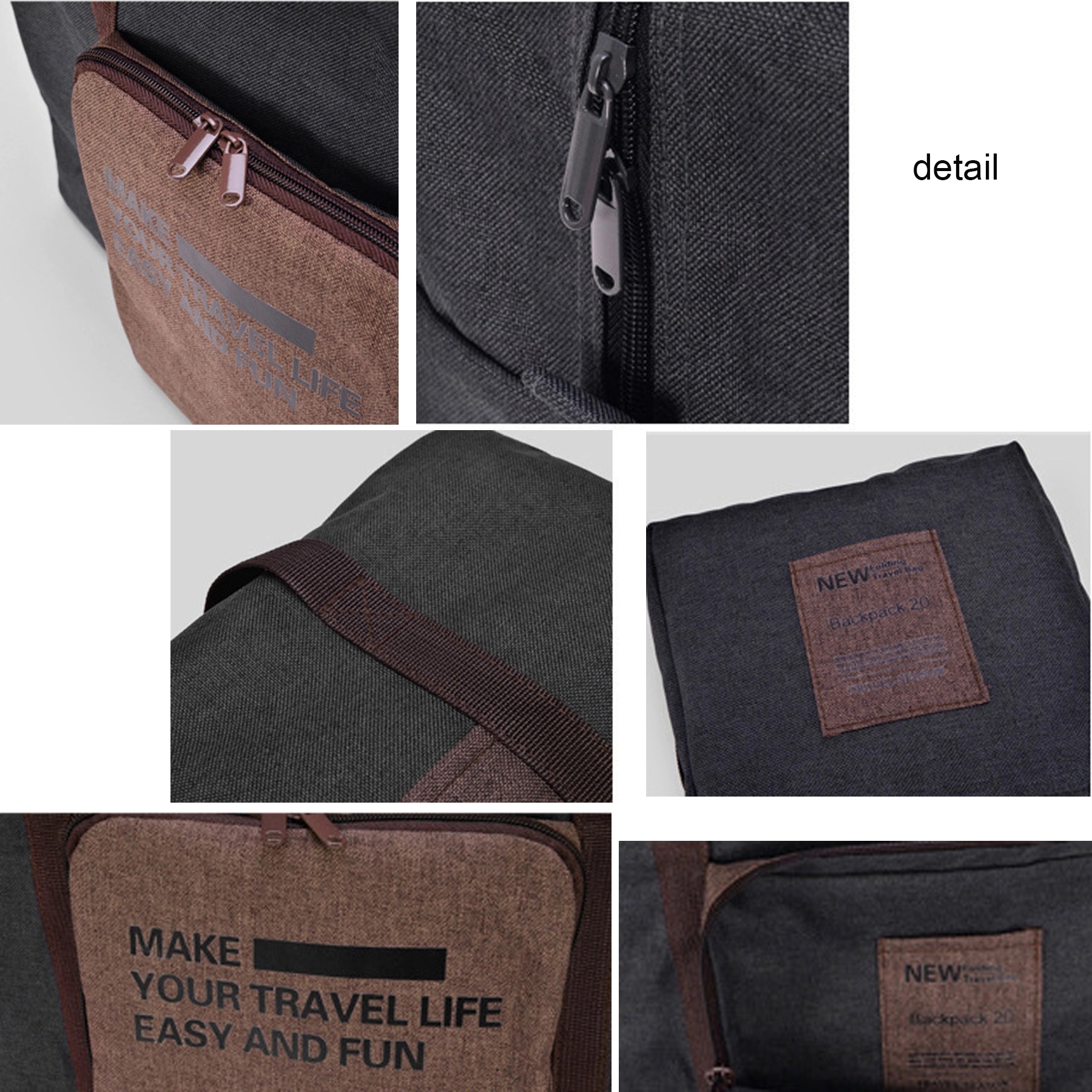 Foldable Polyester Travel Organizer Bag 2
