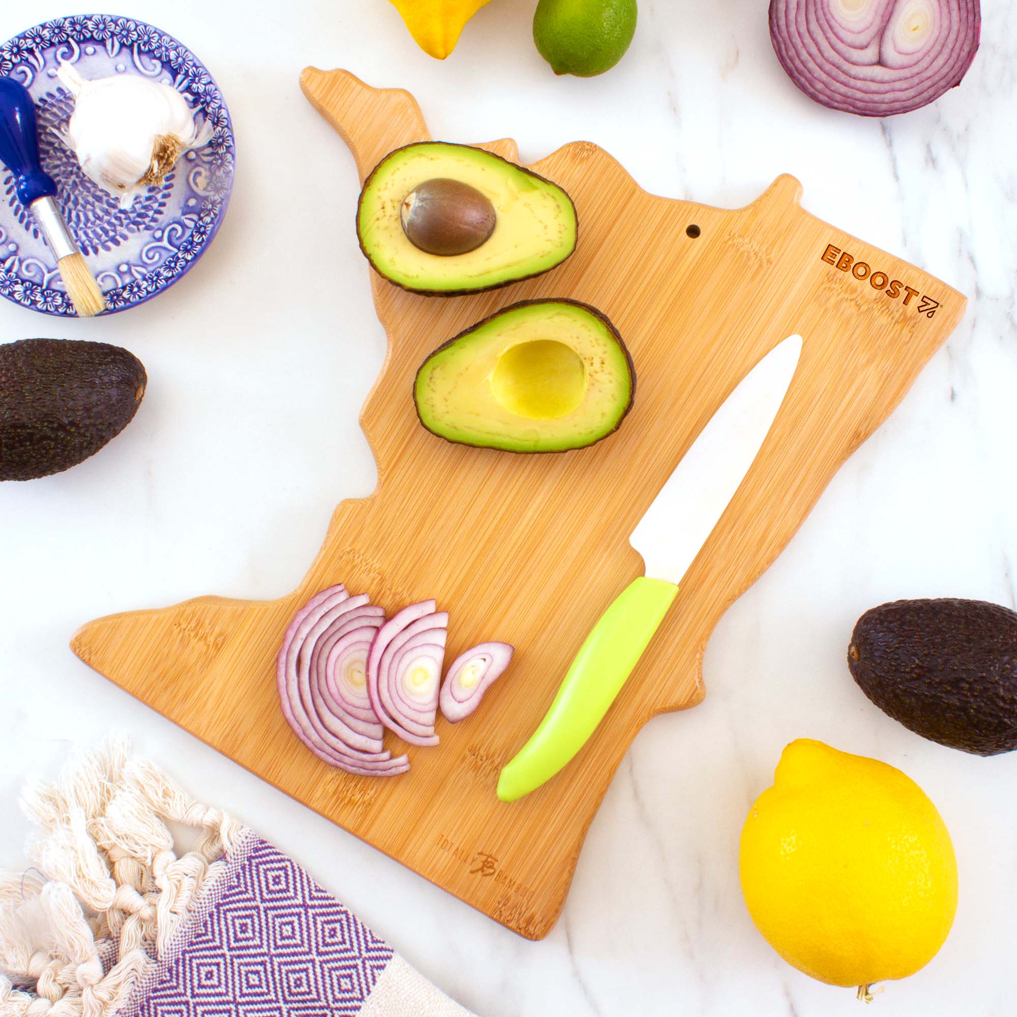 Destination Minnesota Cutting & Serving Board 6