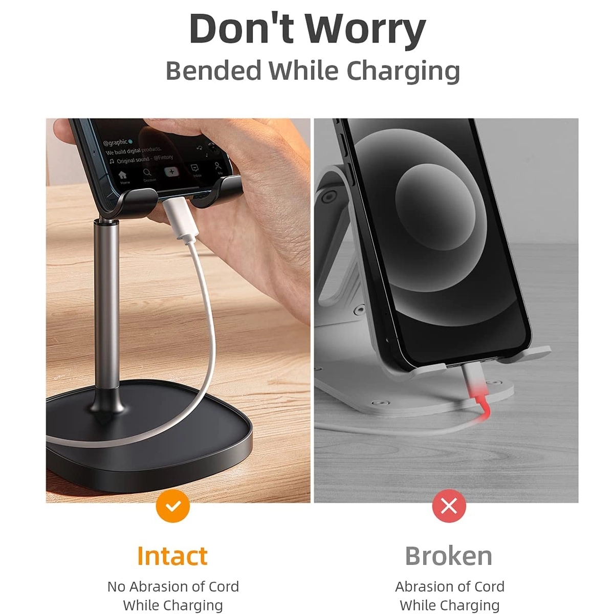 Adjustable Phone Stand For Desk 3