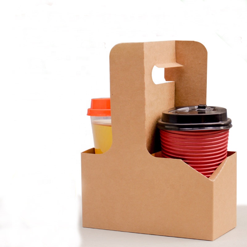2 Cups Drink Carrier with Handles 3