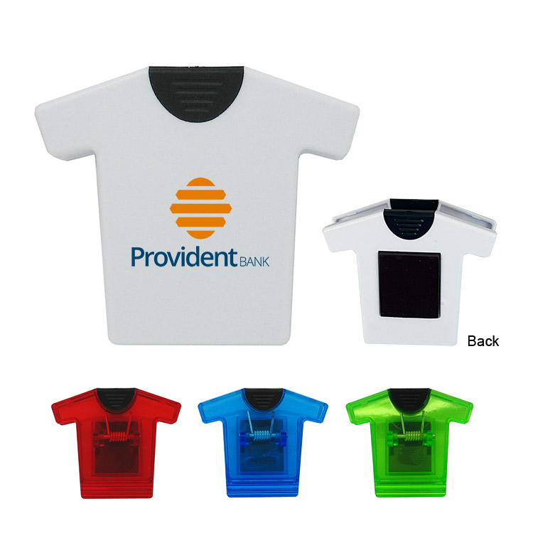 T-Shirt Shape Magnetic Memo Clip 3