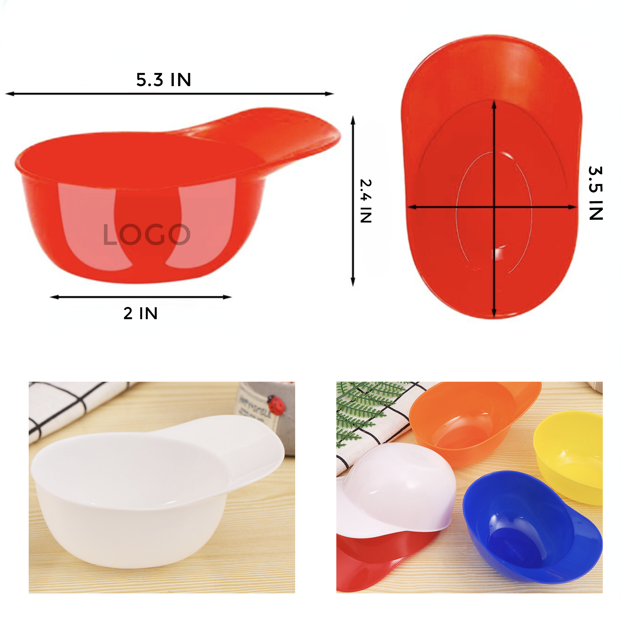 MOQ 10 PCS Versatile Ice Cream Bowl 2