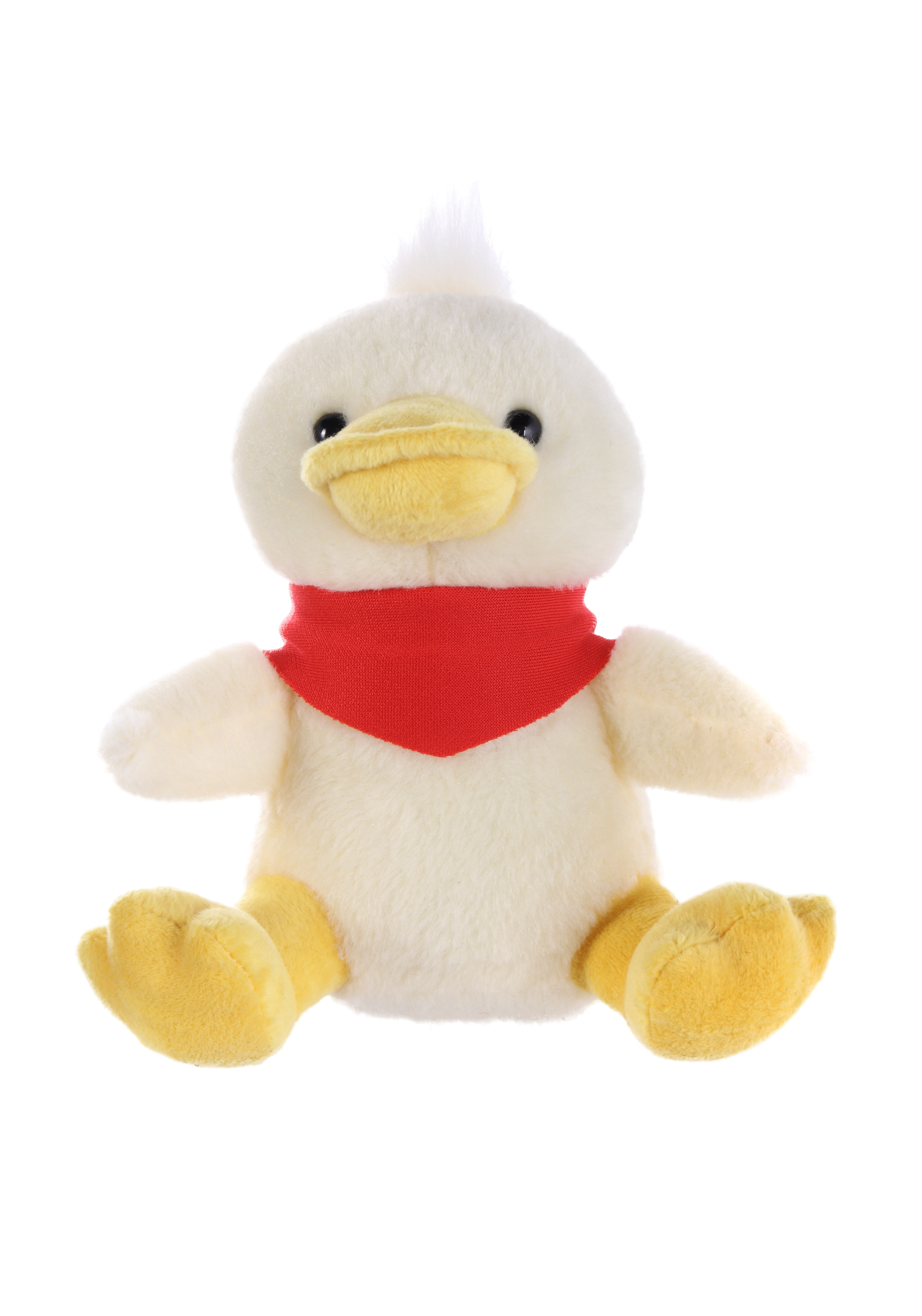 Soft Plush Sitting Duck wearing a Bandana 3