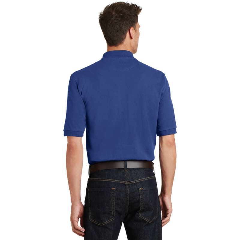 Port Authority Heavyweight Cotton Pique Polo With Pocket. 17
