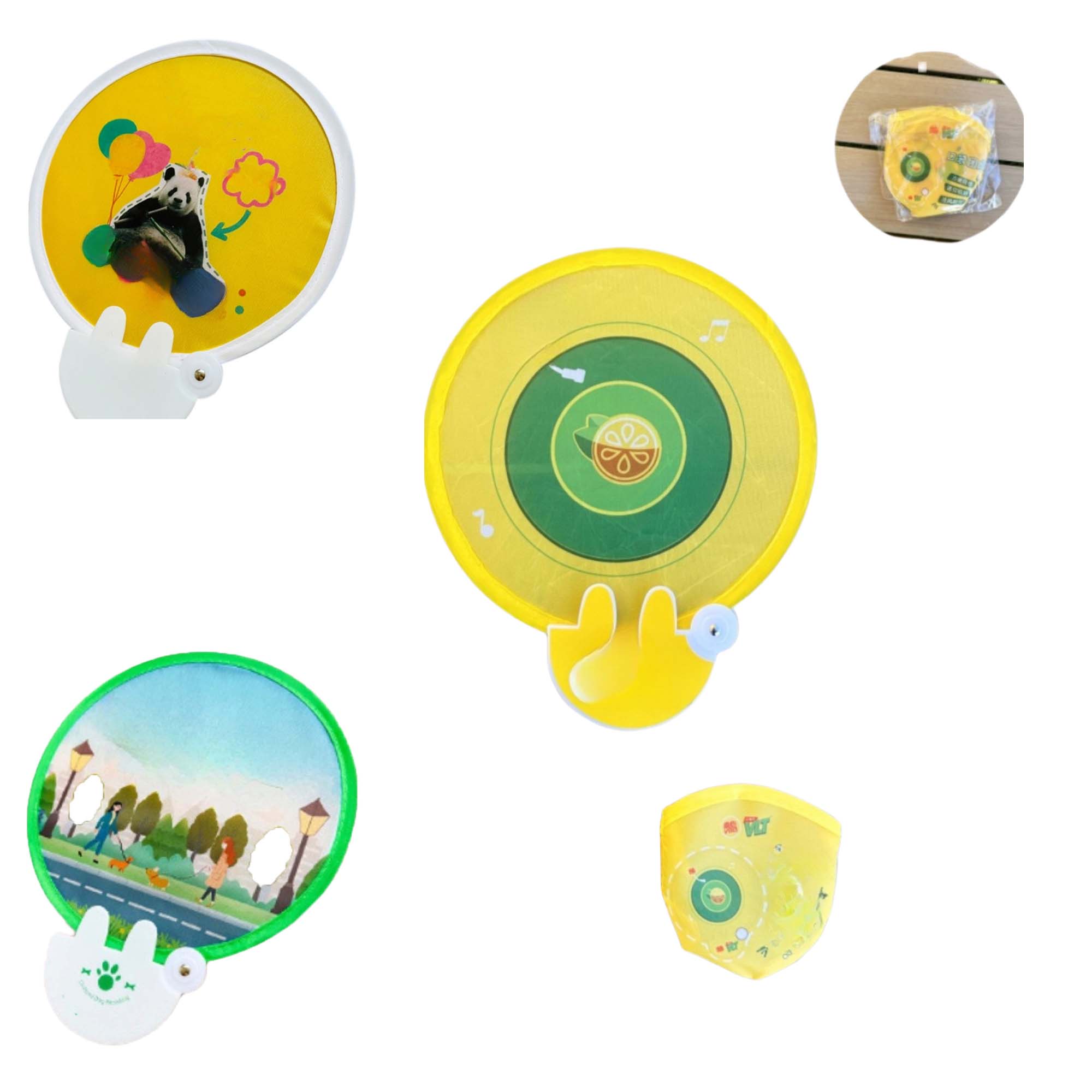 Folding Advertising Fan 2