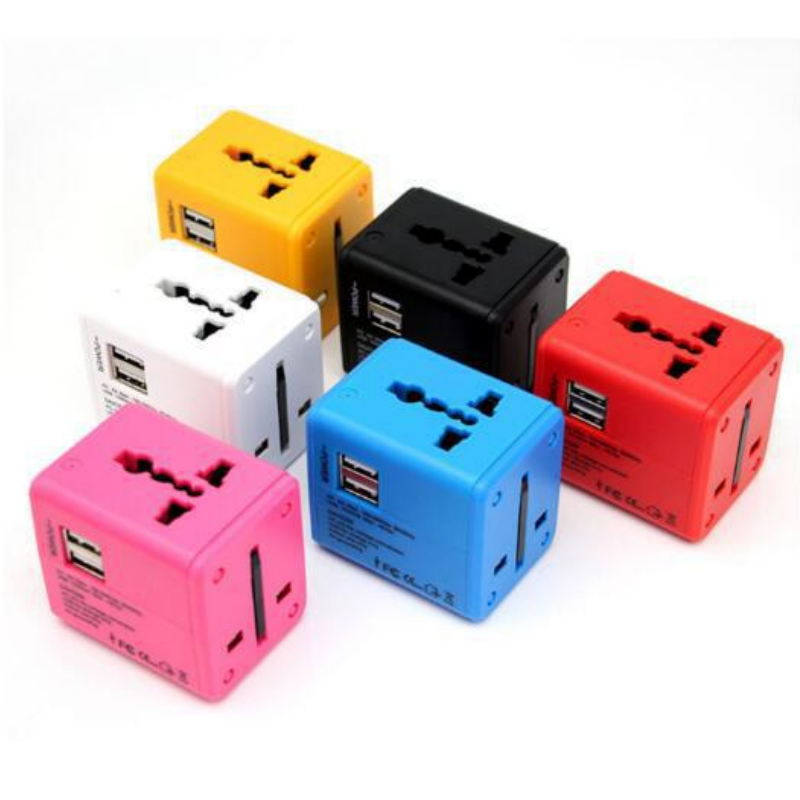 Travel Adapter With Dual USB 3