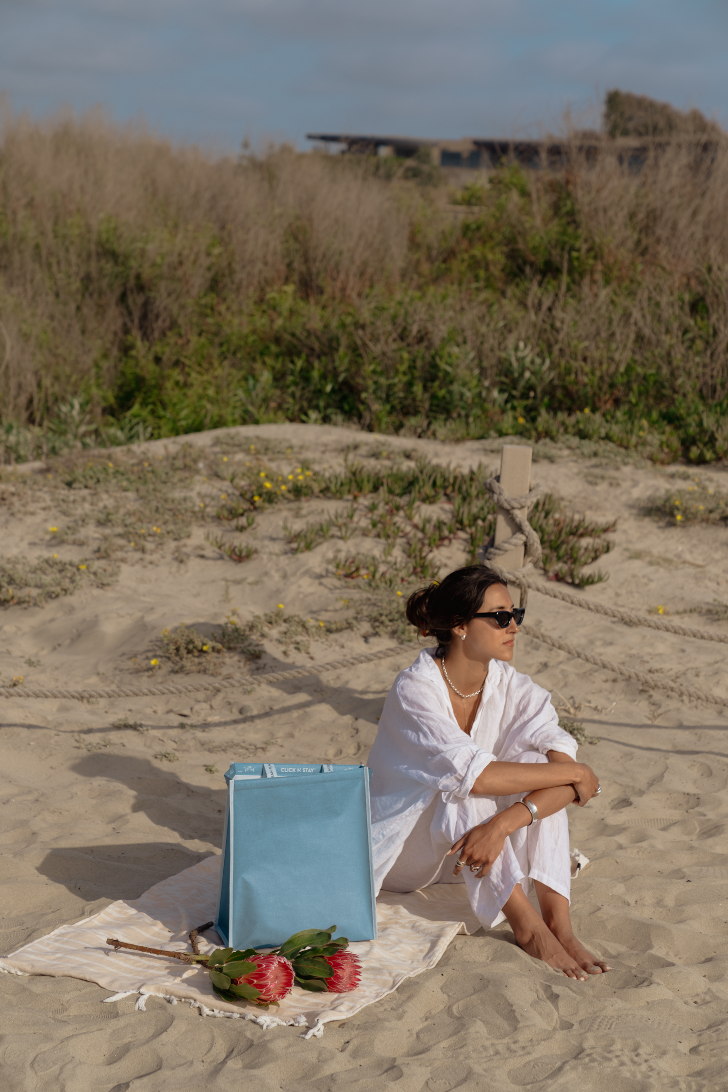Out of the Ocean® Reusable Large Shopper with Click N' Stay® 30