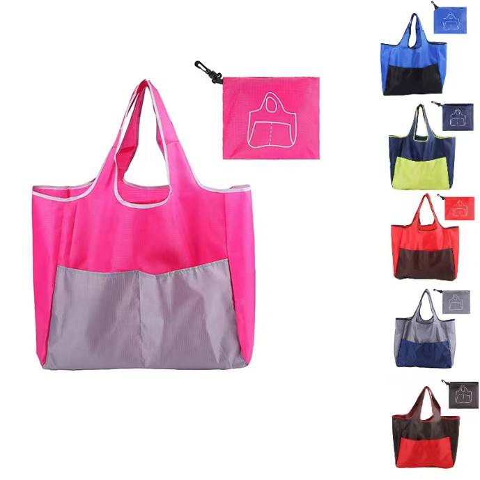 Foldable Beach Bags, custom tote bag with logo imprint 2
