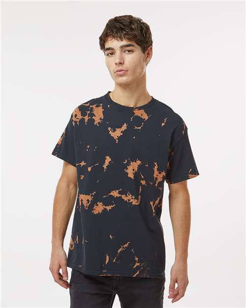 Unisex Bleach Out Dyed T-Shirt - 1385 33