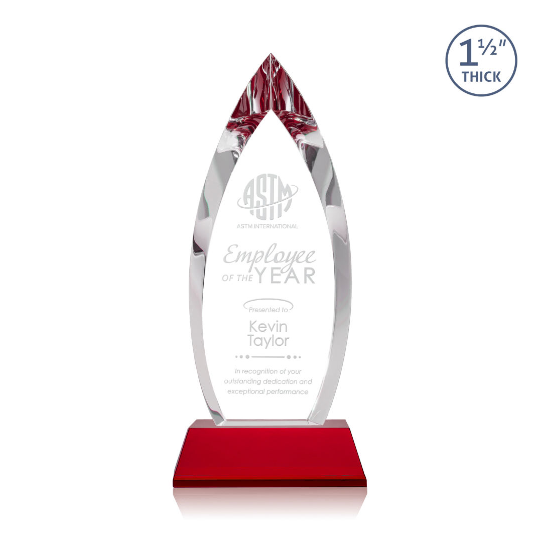 Fortier Award on Entwhistle Base - Red