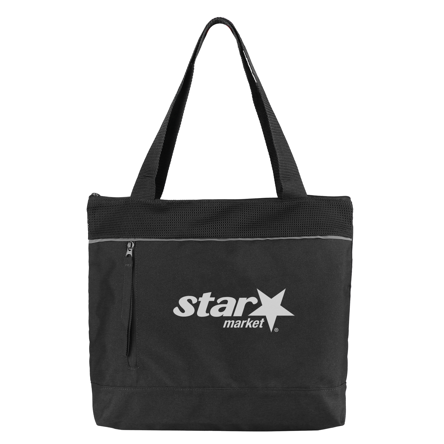 RPET Mesh Zippered Tote Bag 8