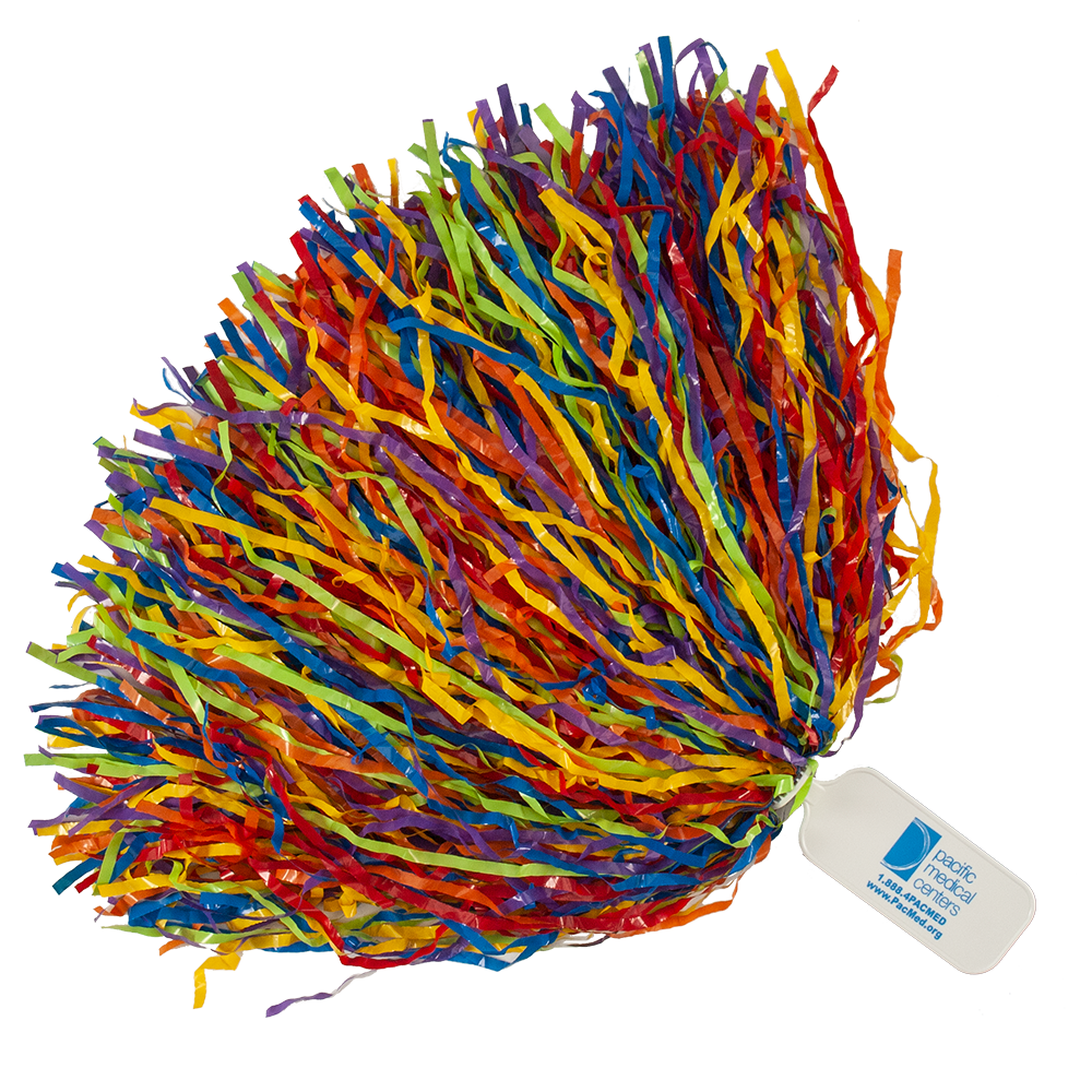 Solid Handle Pom, 750 Streamers 20