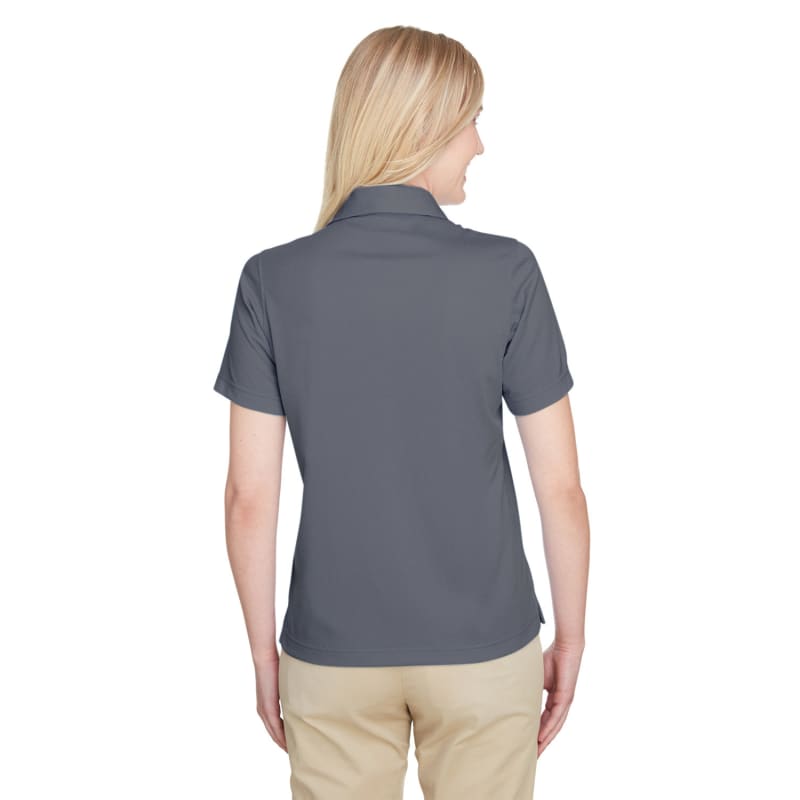 UltraClub Ladies' Cavalry Twill Performance Polo 6