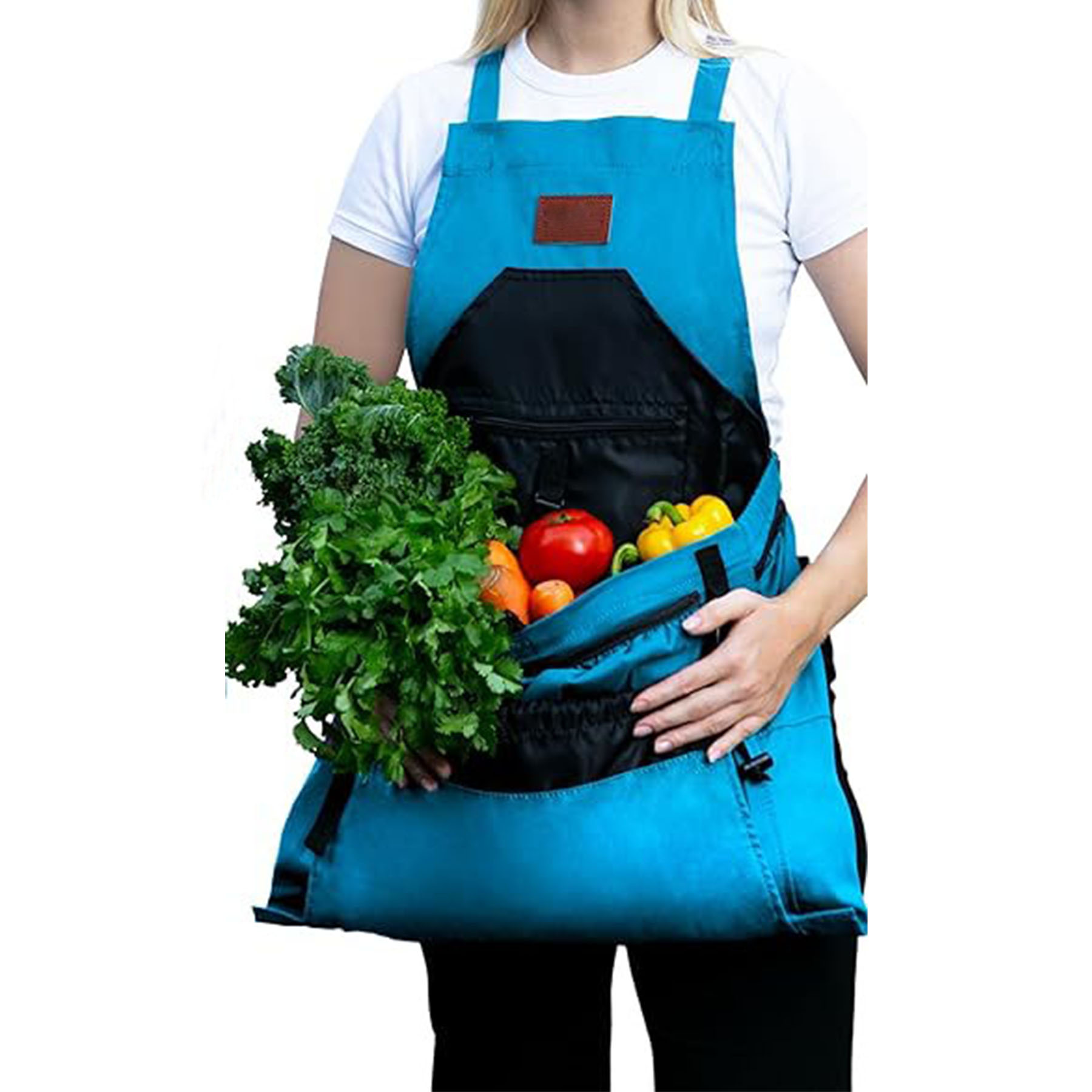 Internal Drawstring Gardening Apron Pocket 5