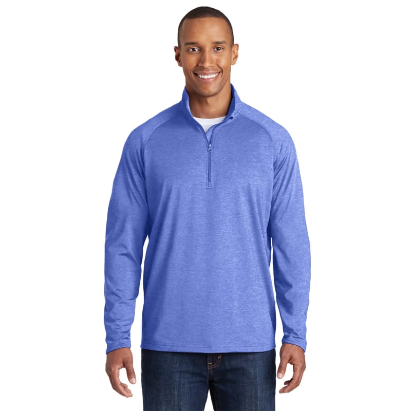 Sport-Tek Tall Sport-Wick Stretch 1/4-Zip Pullover. 11