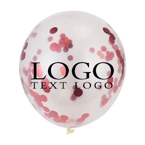 Transparent Latex Confetti Balloons 7