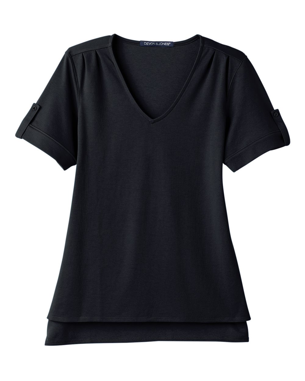 Women's CrownLux Performance® Plaited Rolled Sleeve Shirt - DG20WB 71