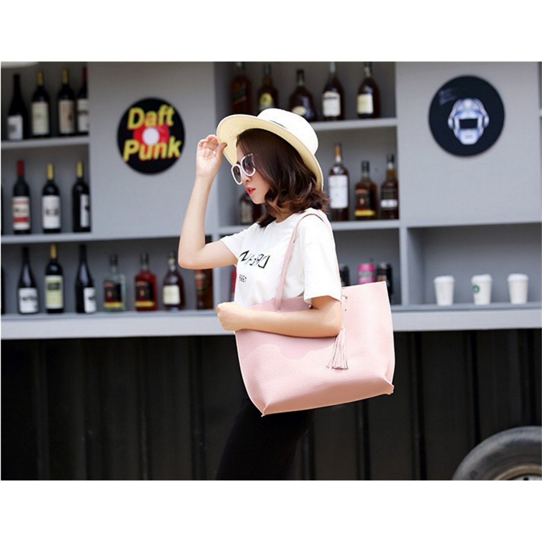 Fashion Tote Bag For Women, custom tote bag with logo imprint 9