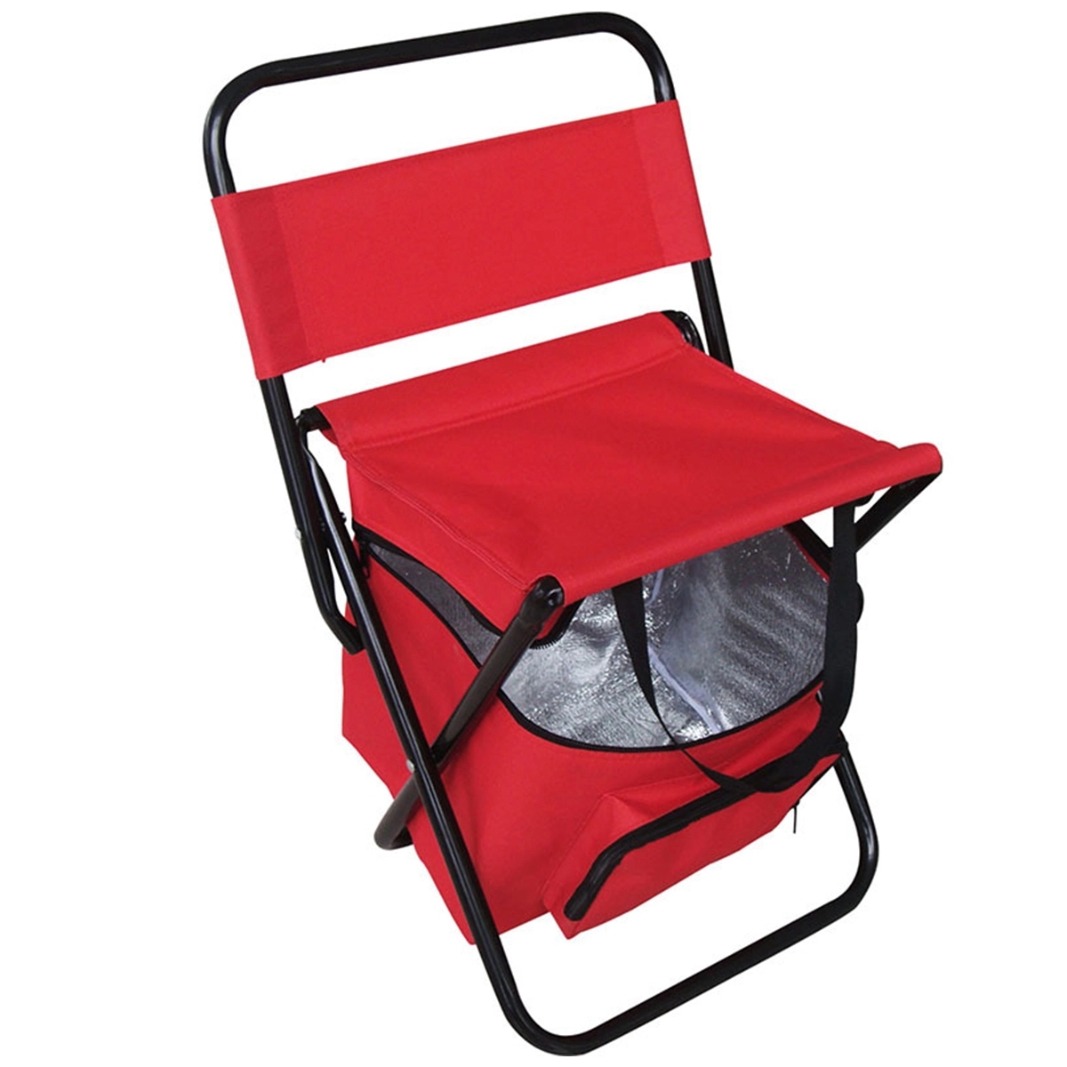 Foldable Camping Chair with Cooler Bag 5
