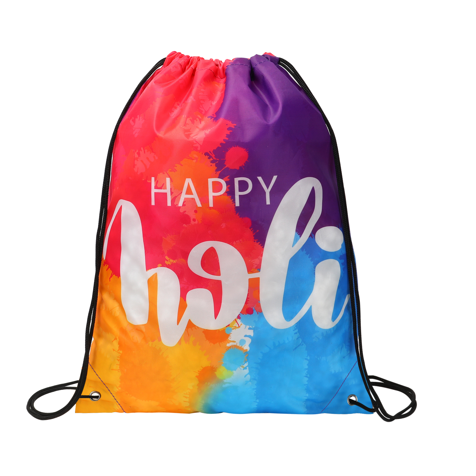 14" x 17" Dye-Sublimated Drawstring Backpack 5