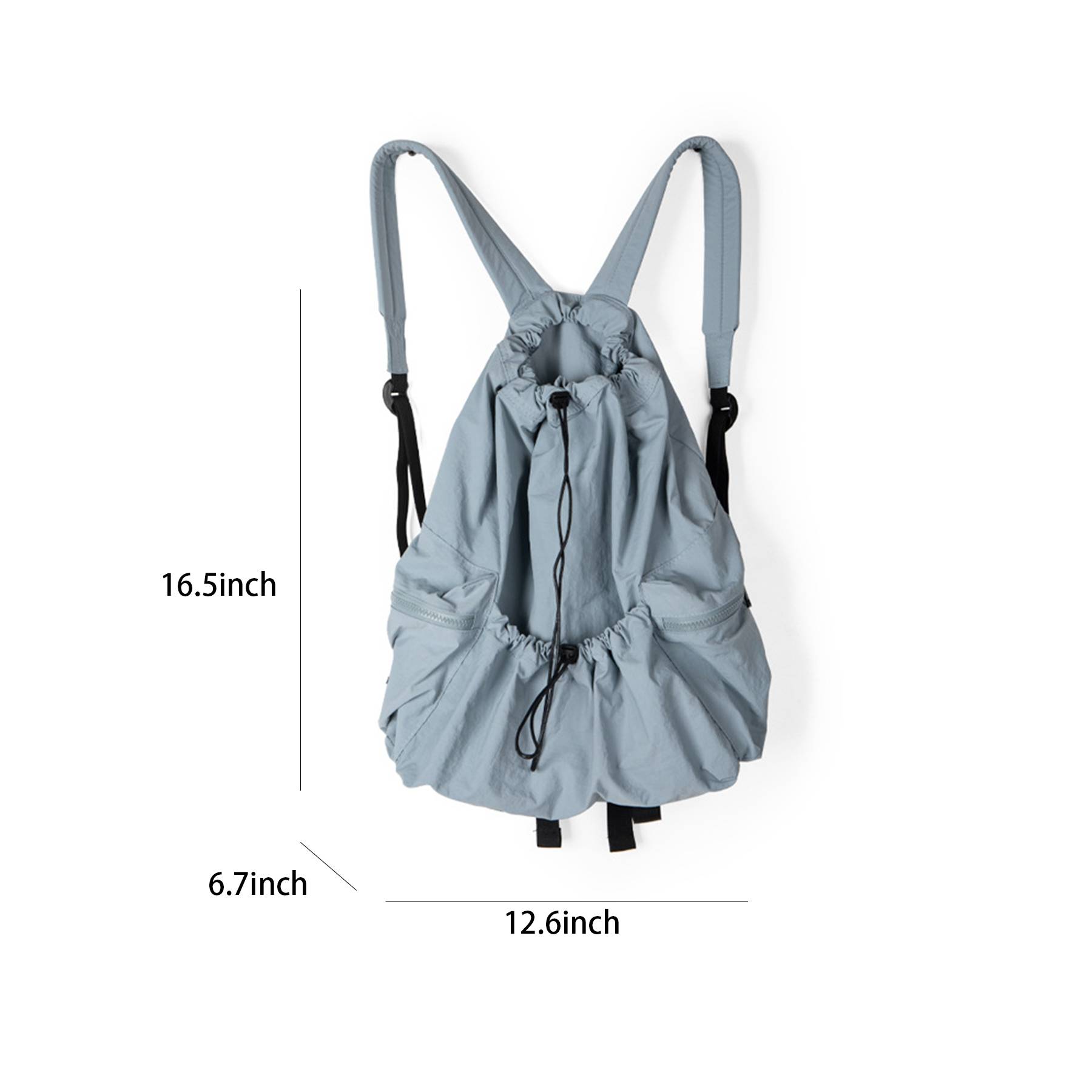 Nylon Breathable Drawstring Backpack 7