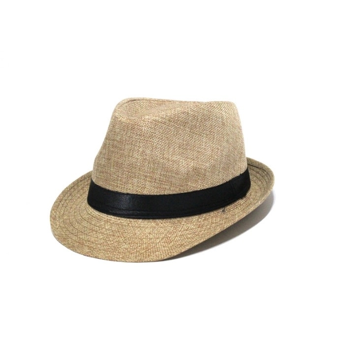Straw Hat with Ribbon 1