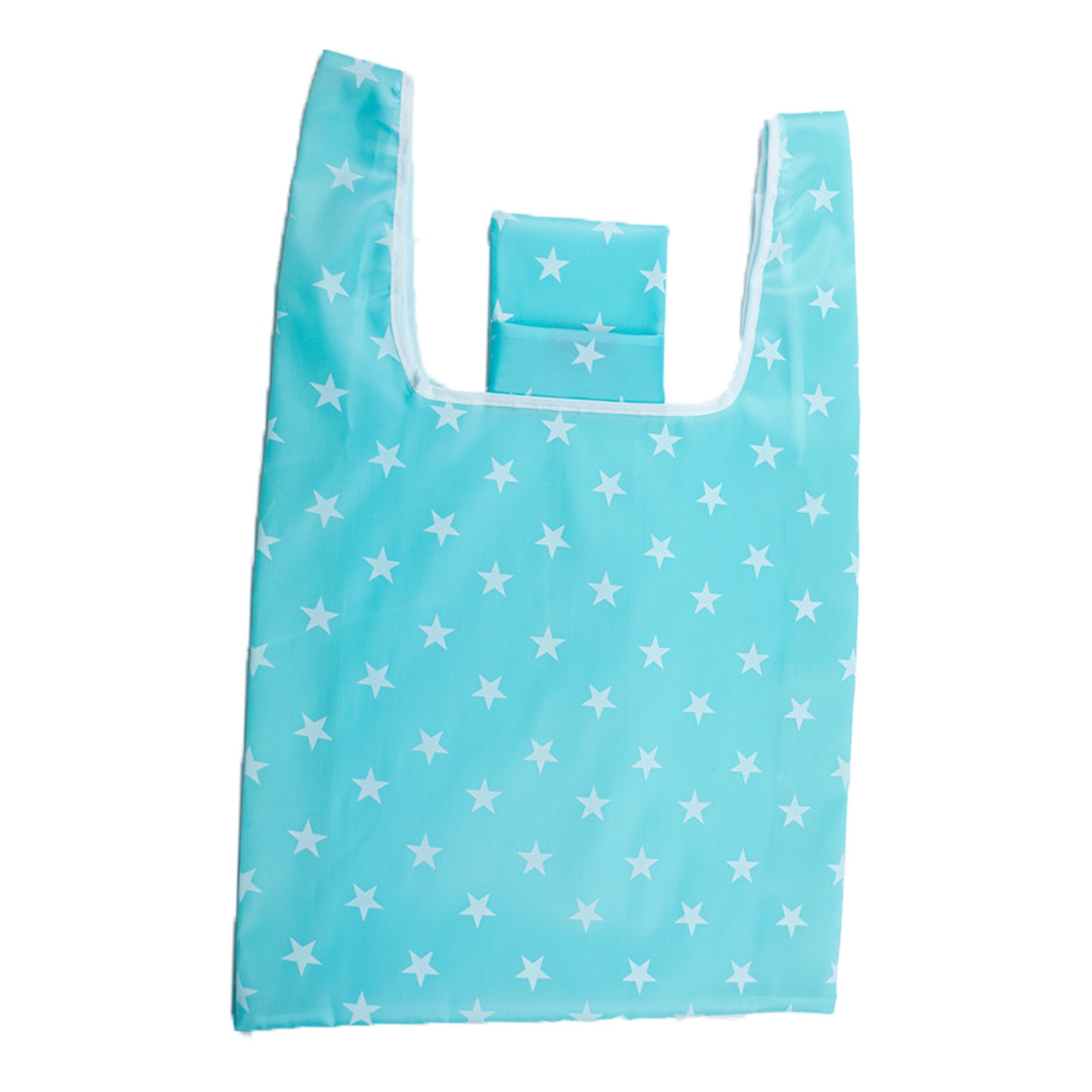 Reusable Grocery Bag, Stripes, Stars 3