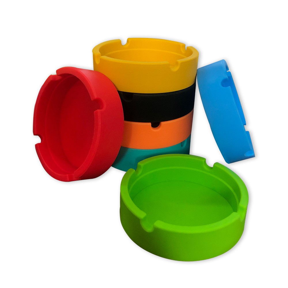 Round Silicone Ashtray 1