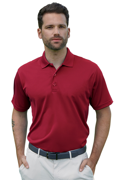 Vansport Omega Solid Mesh Tech Polo 1