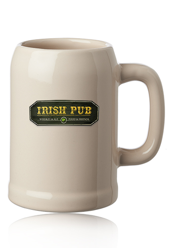 24 oz. Ceramic Beer Steins 1