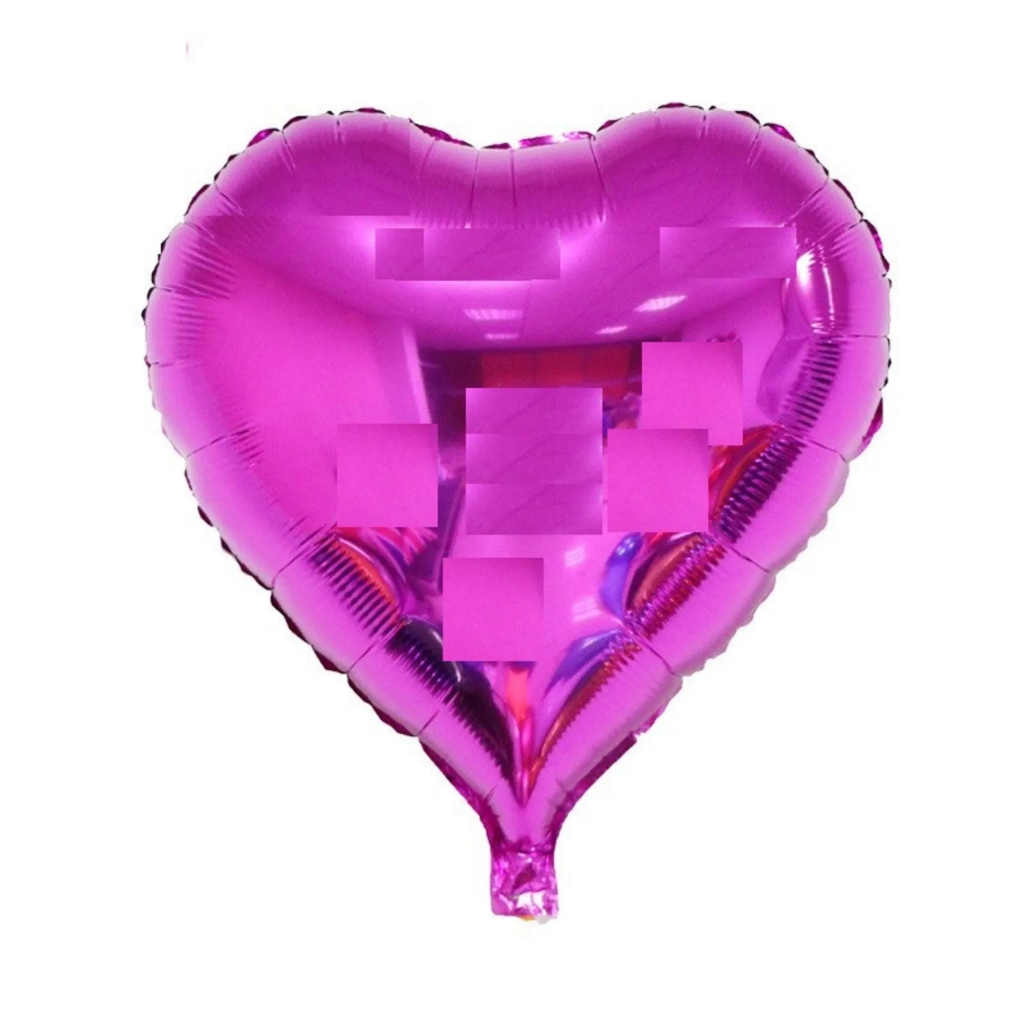 18 Inch Heart Shaped Aluminum Foil Balloons 22
