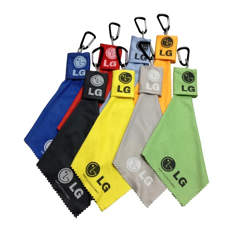 Microfibre Lens Cloth with Carabiner 5
