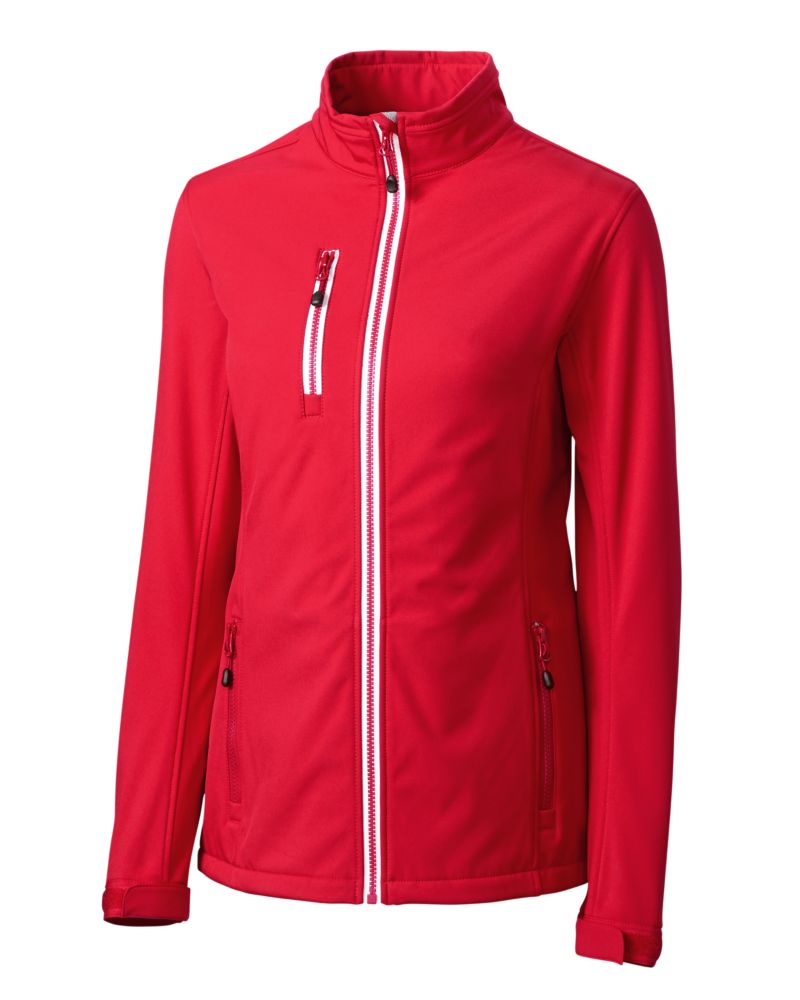 Clique Telemark Recycled Stretch Softshell Womens Full Zip Jacket 49