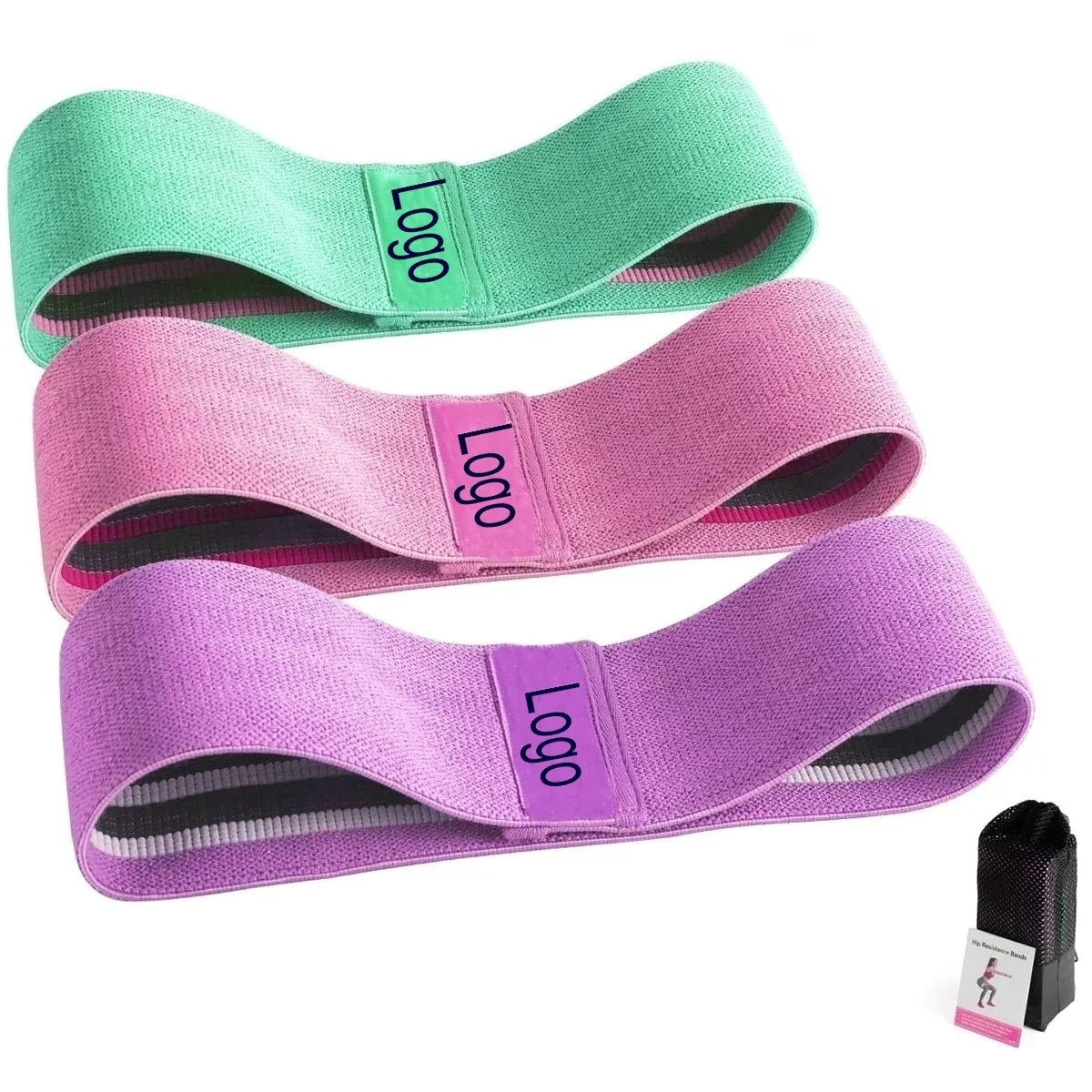 Small Moq 50sets Hip Resistance Bands